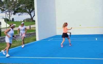 2/20/2025 Tennis Wall / Mur de Tennis